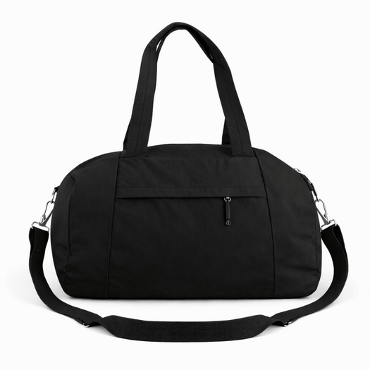 Torba weekendowa podr&oacute;żna sk&oacute;rzana Solier SL39 Astrin czarna 4