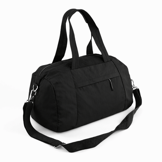 Torba weekendowa podr&oacute;żna sk&oacute;rzana Solier SL39 Astrin czarna 6