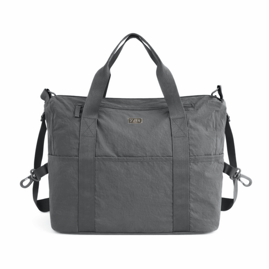 Large Women&rsquo;s Fabric Sports Bag Solier FB55 Viona &ndash; Grey 1