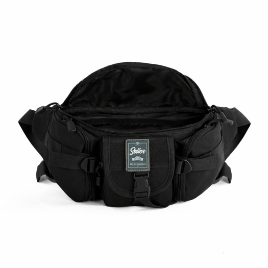Tactical Waist Bag Solier SV27 Drazor &ndash; Black 1
