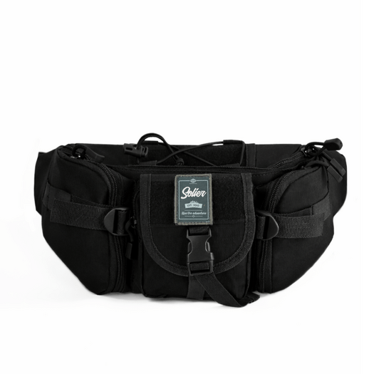 Tactical Waist Bag Solier SV27 Drazor &ndash; Black
