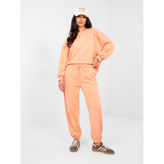 Spodnie dresowe-IT-DR-9781.93-jasny pomarańczowy