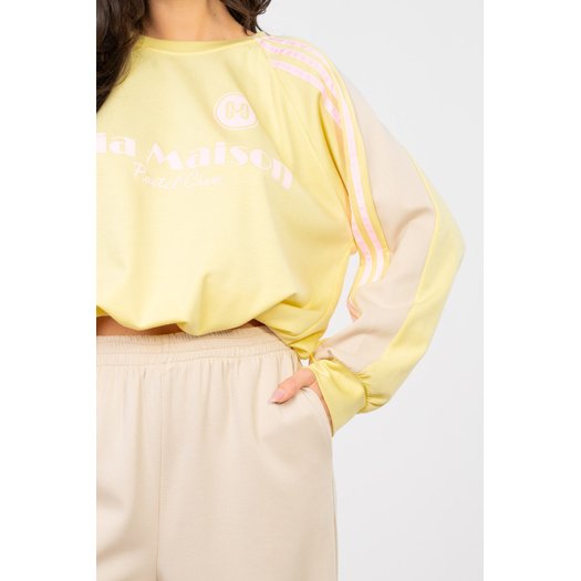 Spodnie dresowe-IT-DR-22227.91-beżowy 1