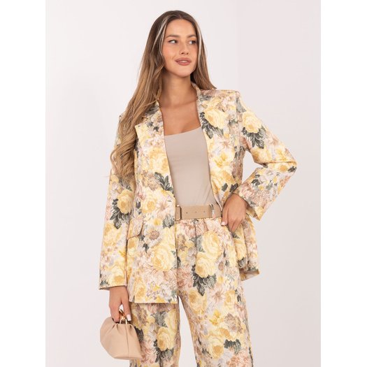 Marynarka-IT-MA-FL8932.60-ż&oacute;łty 2