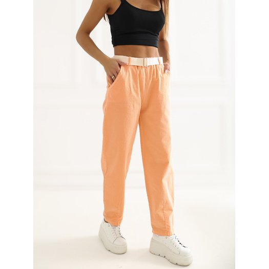 Spodnie-IT-SP-26016.85-jasny pomarańczowy 1