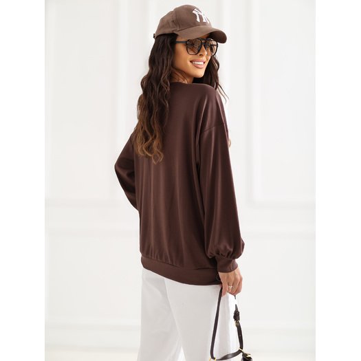 Bluza-RV-BL-A1220.11-ciemny brązowy 5