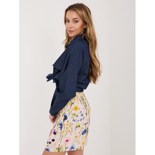 Szorty-D73771M62489KD-jasny r&oacute;żowy 4