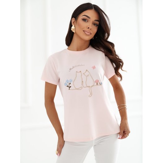 T-shirt-IR-TS-R2766.60-jasny r&oacute;żowy