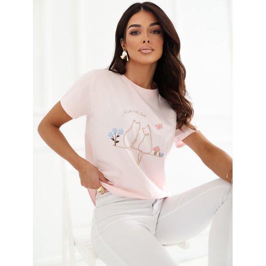 T-shirt-IR-TS-R2766.60-jasny r&oacute;żowy 1