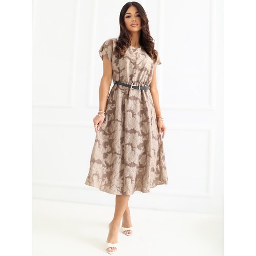 Sukienka-IT-SK-16060.91-ciemny bezowy 4