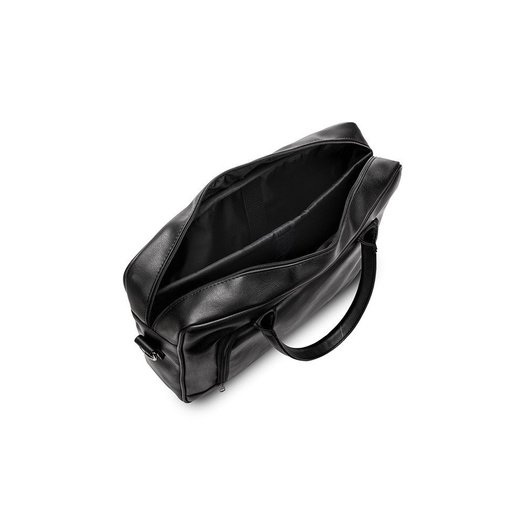 Black shoulder laptop bag Solier S19 FOXFORD 5