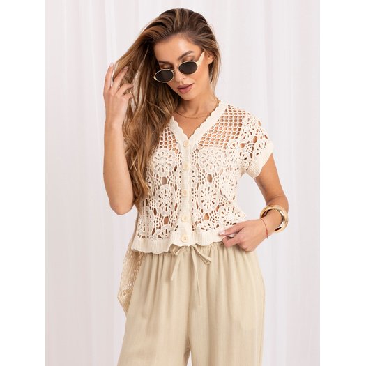 Sweter-CS-SW-VI9822.75-jasny beżowy 2