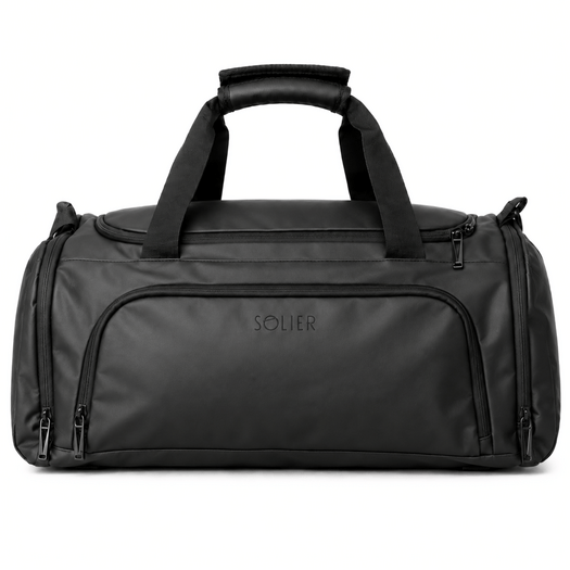 Genuine leather woman s laptop bag FL25 black with snake pattern