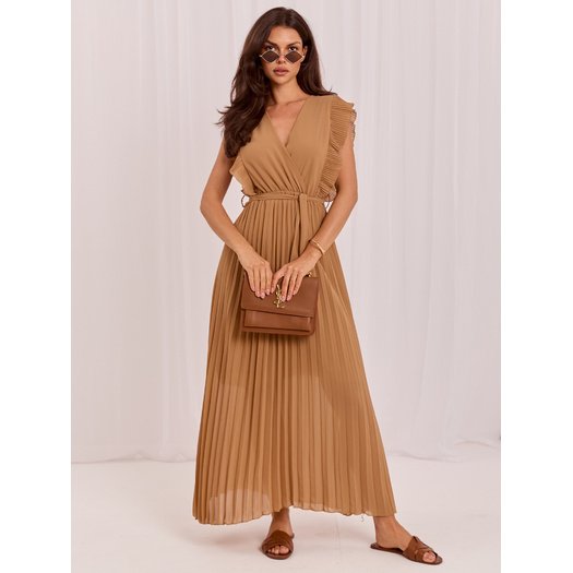 Sukienka-IT-SK-13166.85-camelowy 3