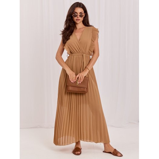 Sukienka-IT-SK-13166.85-camelowy