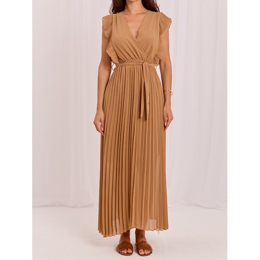 Sukienka-IT-SK-13166.85-camelowy 5