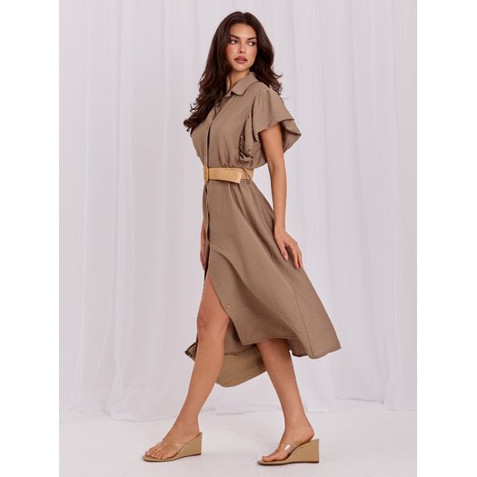 Sukienka-MI-SK-82970.86-khaki