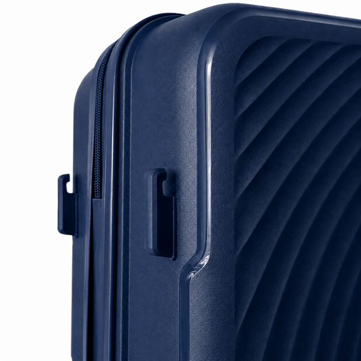 Medium Solier M TORIDE 23  Navy PP Suitcase