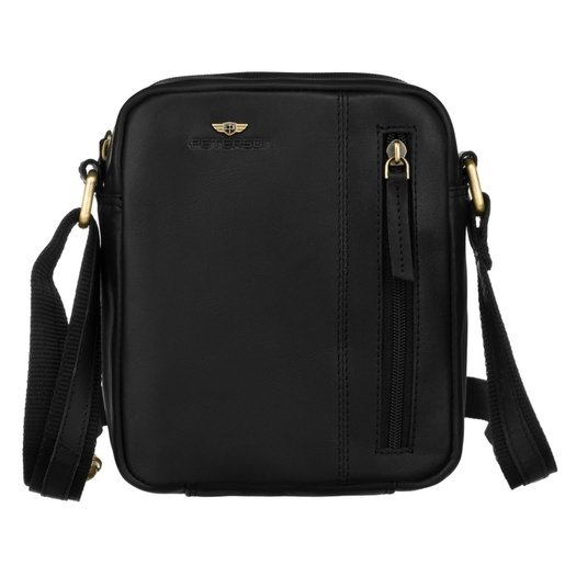 Men's leather shoulder bag Peterson PTN 705E-OPU