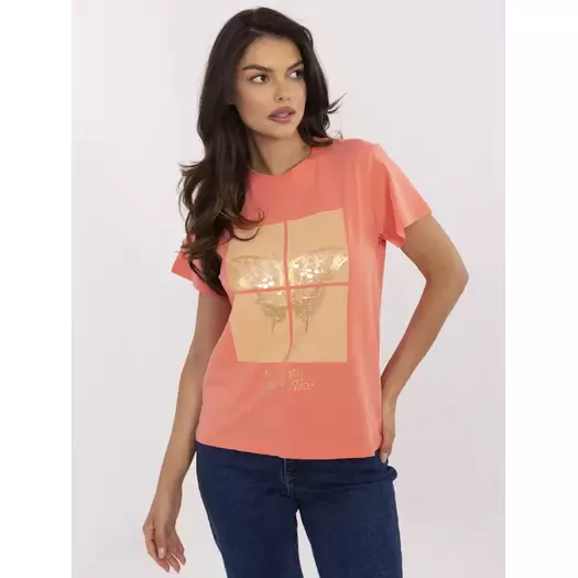 T-shirt-CLM-TS-1704.85-koralowy