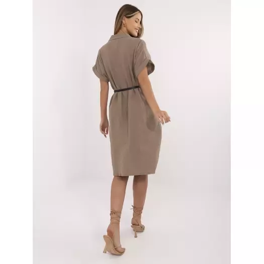 Sukienka-MI-SK-A2494.99-brązowy