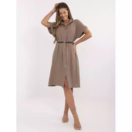 Sukienka-MI-SK-A2494.99-brązowy 2