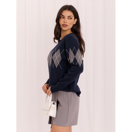 Sweter-IR-SW-57889.76-granatowy
