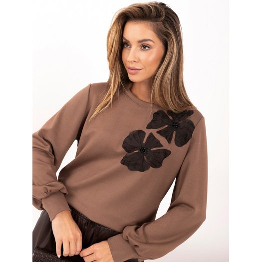 Bluzka-LK-BZ-510211.00-brązowy