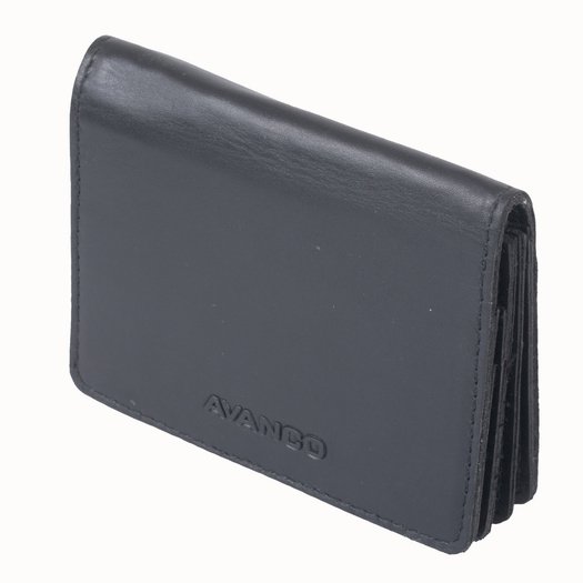 Karšu maciņš AVANCO 491-70-01 RFID - Melns