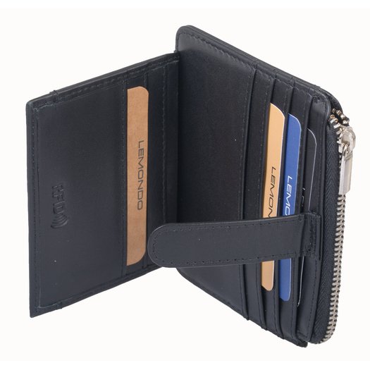Kortelių dėklas AVANCO 490-70-01 RFID - Juodas