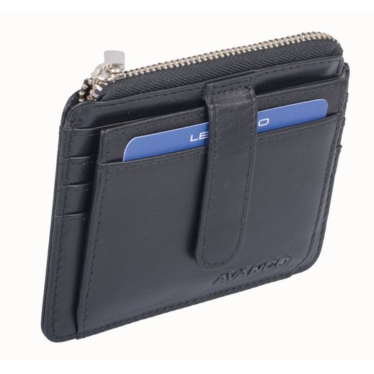 Kortelių dėklas AVANCO 490-70-01 RFID - Juodas