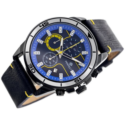 Pulkstenis vīriešiem PERFECT CH02L - CHRONOGRAF (zp351e) 1