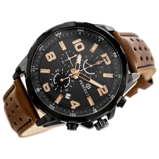ZEGAREK MĘSKI PERFECT CH05L - CHRONOGRAF (zp353e)