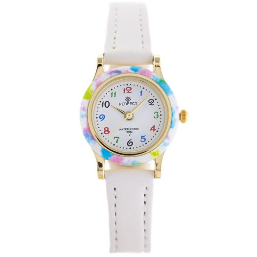 CHILDREN S COMMUNION WATCH PERFECT LP195-04 white (zp812d) + BOX