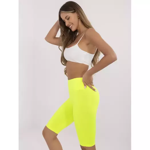 Šortai moterims -EM-LG-574.05-fluo geltoni