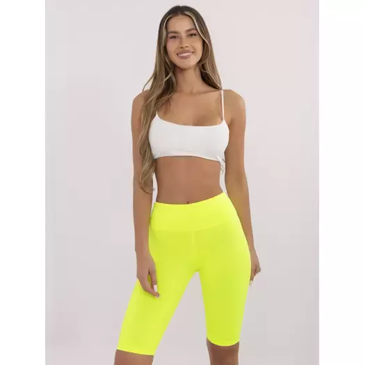 Šortai moterims -EM-LG-574.05-fluo geltoni