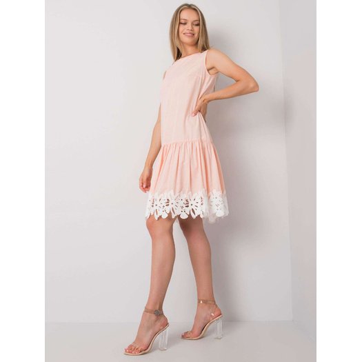 Sukienka-LK-SK-506990.53-brzoskwiniowy 11