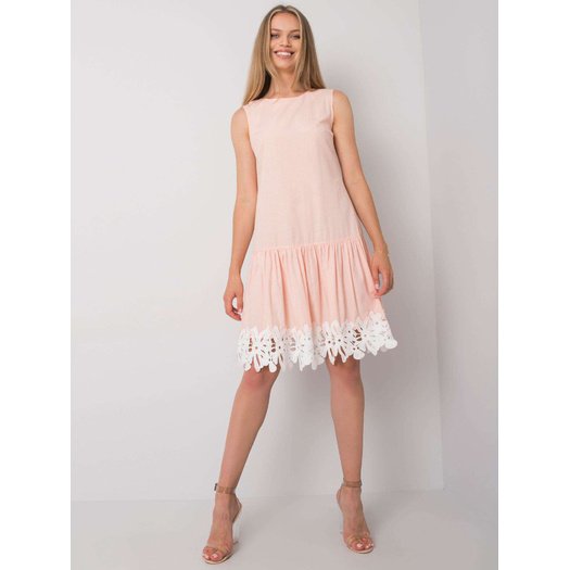 Sukienka-LK-SK-506990.53-brzoskwiniowy 10