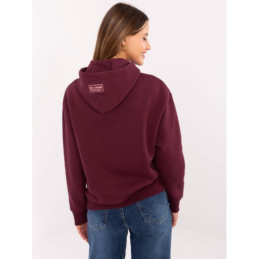 Bluza-D10608BC02802A4NO-bordowy 3