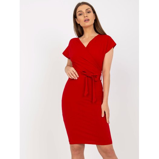 Sukienka-RV-SK-8018.91-czerwony 9 Sukienka-RV-SK-8018.91-czerwony 9
