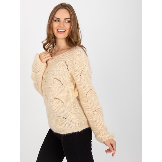 Megztinis-TW-SW-BI-9030.08-smėlio spalvos