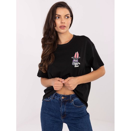 T-shirt-D12022AI02645S-czarny 2