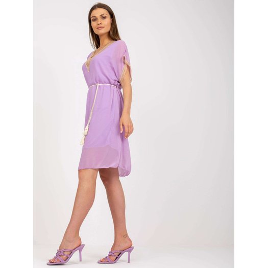 Suknelė-DHJ-SK-1508.12-šviesiai violetinė 9