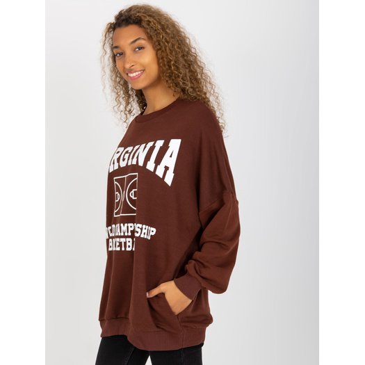 Megztinis-FA-BL-8137.76P-tamsiai rudas