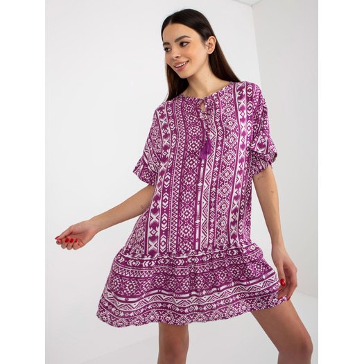 Suknelė - D73771M30306C - violetinė 7