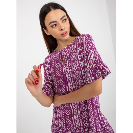 Suknelė - D73771M30306C - violetinė 8