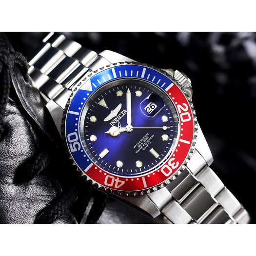 ZEGAREK MĘSKI INVICTA PRO DIVER 24946 - WR200, koperta 40mm (zv010b)