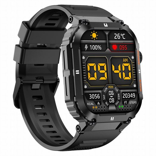 Išmanusis laikrodis vyrams Gravity GT6-1 - Skambinimo funkcija, MONITOR SNU (sg020a)