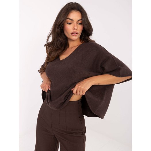 Sweter-IT-SW-2202.52-ciemny brązowy 3