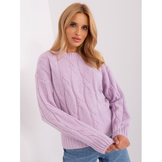 Megztinis-AT-SW-0146.10P-šviesiai violetinis